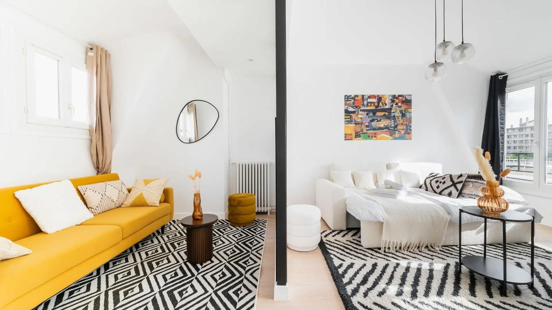 Jolie Studio Loft 35m2 Bien Equipe 4p - 20 파리